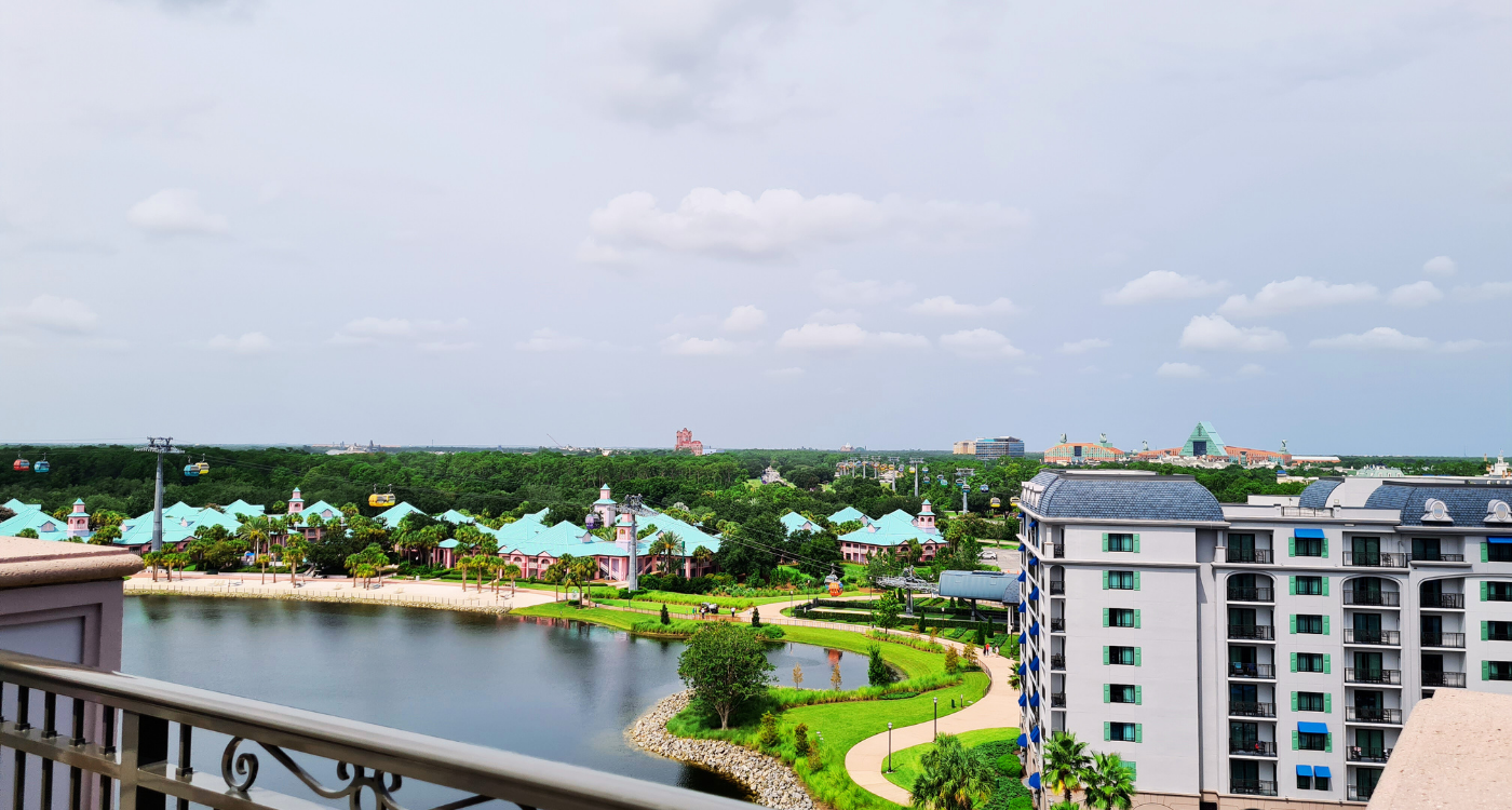 View from Disney's Topolino's Terrace