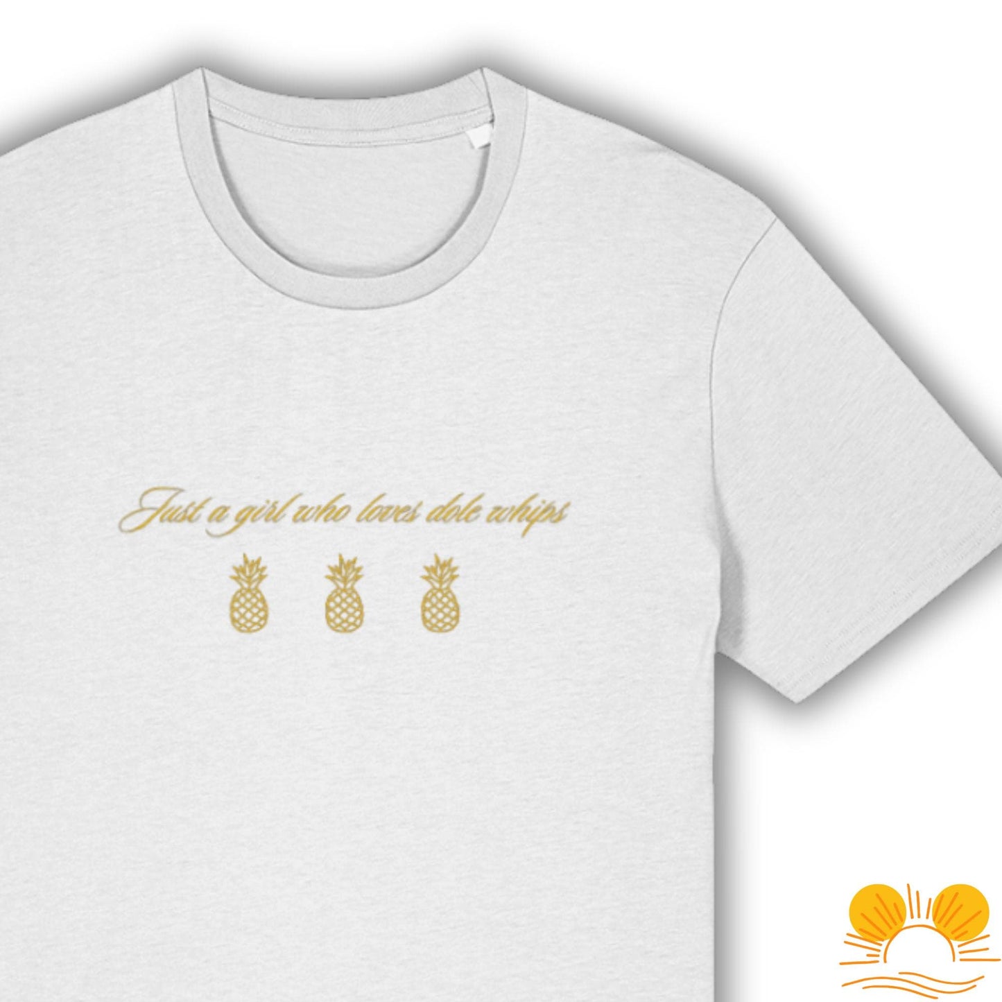 Disney Dole Whip Inspired T-Shirt | Magical Theme Park Style Tee | Unisex Eco Friendly Organic Cotton Top | Orlando Florida Clothing