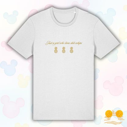 Disney Dole Whip Inspired T-Shirt | Magical Theme Park Style Tee | Unisex Eco Friendly Organic Cotton Top | Orlando Florida Clothing