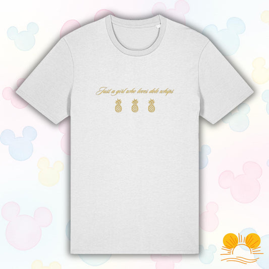 Disney Dole Whip Inspired T-Shirt | Magical Theme Park Style Tee | Unisex Eco Friendly Organic Cotton Top | Orlando Florida Clothing