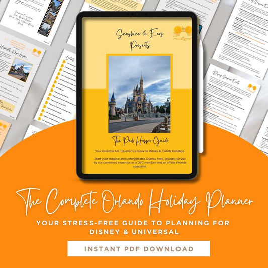 Effortless Magic: Complete Disney World & Universal Florida Holiday eBook Guide | Orlando Planner Tips Tricks