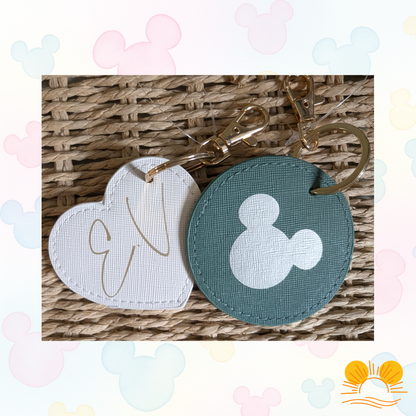 Personalised Disney Initial Keyring
