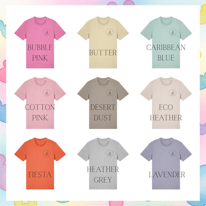 Disney Castle Inspired T-Shirt | Magical Theme Park Style Tee | Unisex Eco Friendly Organic Cotton Top | Orlando Florida Inspired Clothing